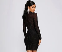 Winona Heat Stone Mini Dress
