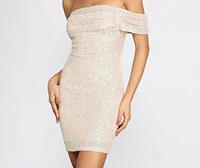 Hot Glam Sequin Mini Dress