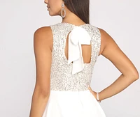 Jada Formal Sequin Party Dress