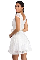 Lilyana Lace Party Dress