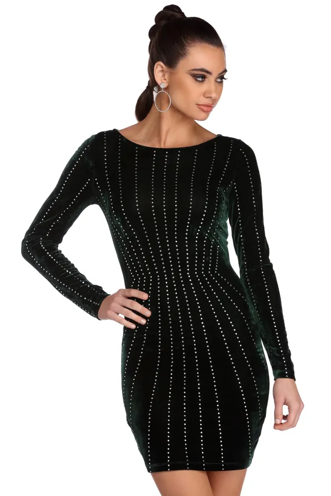 Full Sequin Jersey Dress - Barefoot Campus Outfitter