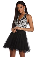 Molly Formal Halter Tulle Dress