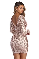 Elysse Steal The Show Sequin Dress