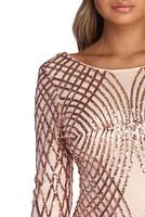 Elysse Steal The Show Sequin Dress