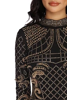 Millie Formal Heat Stone Dress