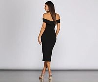 Layla Formal Sequin Midi Dress