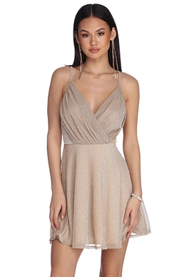 Zoey Formal Lurex Party Dress