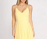 Polly Formal High Slit Dress