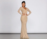 Jazzy Formal Heat Stone Dress