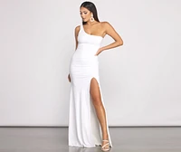Janie Formal One Shoulder Dress