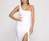 Janie Formal One Shoulder Dress