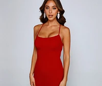 Eden Formal Lace-Up Mermaid Dress