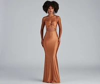 Terra Formal Cutout Mermaid Dress