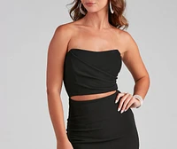 Lolinda Formal Crepe Cutout Long Dress