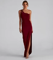 Koami Formal One Shoulder Dress
