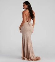 Romy Formal Mermaid Glitter Dress