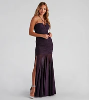 Marlene Formal Glitter Long Dress