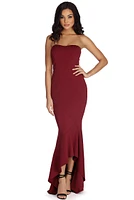 Hollie Strapless Mermaid Dress