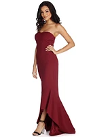Hollie Strapless Mermaid Dress