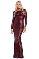 Phoenix Open Back Sequin Dress