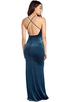 Aliyah Velvet Formal Mermaid Dress