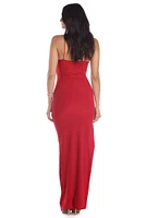 Penelope Ruched Formal Dress