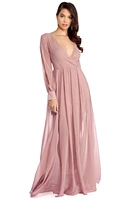 Emilia Chiffon Wrap Dress