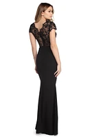 Samantha Illusion Lace Dress