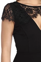 Samantha Illusion Lace Dress