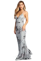 Nicole Sleeveless Sequin Dress