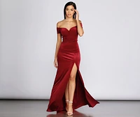 Shania Formal Velvet Sweetheart Dress