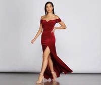 Shania Formal Velvet Sweetheart Dress