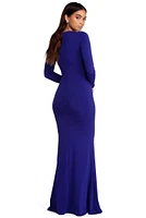 Lucy Plunging Mermaid Dress