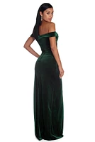 Josephine Formal Velvet Sweetheart Dress