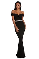 Irene Formal Studded Jewel Dress