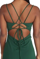 Taylor Formal High Slit Dress