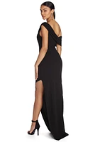 Althea Formal One Shoulder Dress