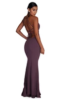 Remi Formal Lattice Dress