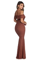 Avalynn Formal Mermaid Lace Dress