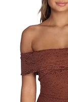Avalynn Formal Mermaid Lace Dress