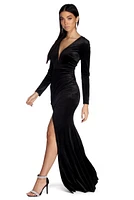 Belinda Formal Velvet Dress