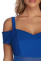 Nyla Formal High Slit Bandage Dress