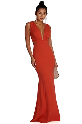 Zelda Formal Cut Out Mermaid Dress