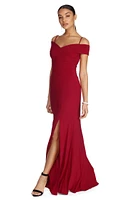 Leighanne Formal Off The Shoulder Dress