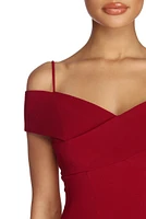 Leighanne Formal Off The Shoulder Dress