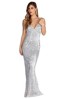 Gabriela Formal Sequin Glam Dress