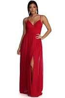 Gabriella Formal High Slit Dress