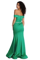 Monroe Formal Rhinestone Mermaid Dress