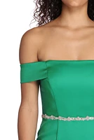 Monroe Formal Rhinestone Mermaid Dress