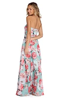 Rosalie Formal Floral Chiffon Dress